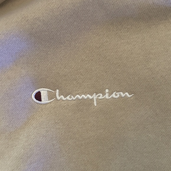 Champion Light Tan Hoodie for boy or girl size 7/8 never worn brand new! - Picture 3 of 6